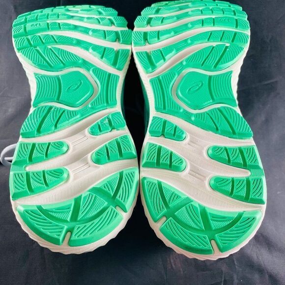 New Asic GEL NIMBUS Lite - Light Grey and Bright Green Mens 7.5 Womens 9 US - Picture 7 of 11